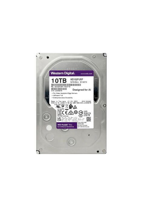 Disco Duro Western Digital Purple Pro 3.5" 10TB SATA-2