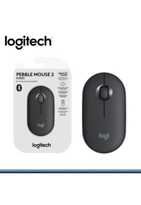 Mouse Logitech Pebble 2 M350s Inalámbrico BT Gris-3