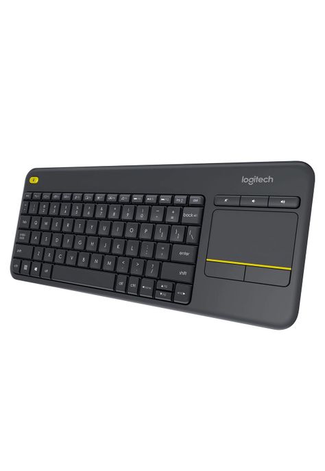 Teclado Inalámbrico Logitech K400 plus con touchpad Negro-0