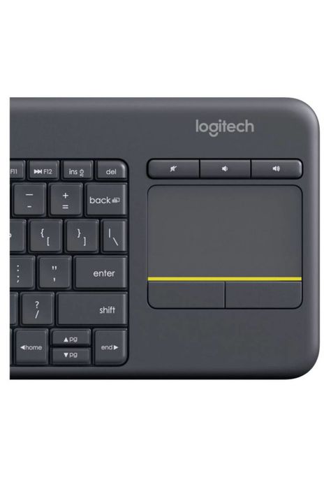 Teclado Inalámbrico Logitech K400 plus con touchpad Negro-2