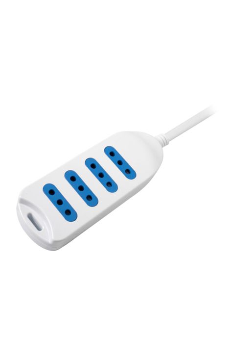 Extensión eléctrica 3 mts Philco 4 entradas blanco-0