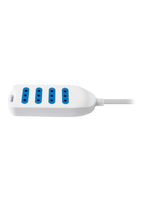 Extensión eléctrica 3 mts Philco 4 entradas blanco-1