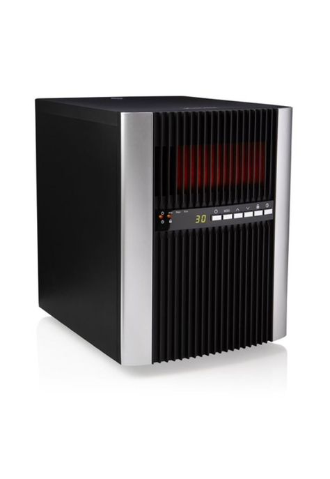 Estufa Cuarzo Infrarrojo Kendal 1500 W Control Remoto Negro-0