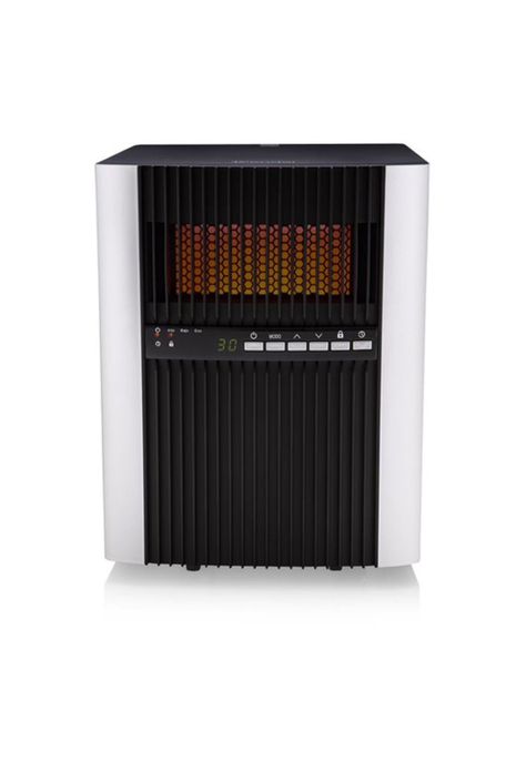 Estufa Cuarzo Infrarrojo Kendal 1500 W Control Remoto Negro-1