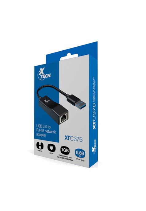 Adaptador de Red Xtech XTC-376 USB 3.0 a RJ-45-1