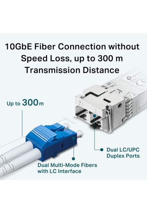 Transceptor TP-Link TL-SM5110-SR LC 10GBase-SR SFP + Gris-5