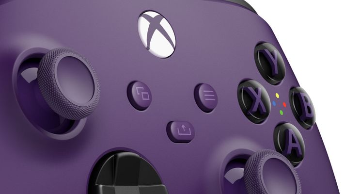 Control Inalámbrico Microsoft Xbox Bluetooth Púrpura-2