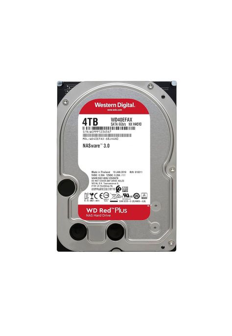 Disco Duro Western Digital Red Plus 4TB NAS SATA 5.400rpm-2