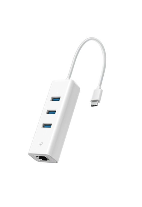 Adaptador TP-Link USB-C 3 Port Hub y Gigabit Ethernet-1