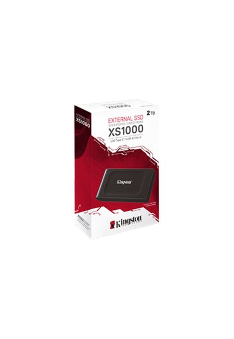 Disco Externo SSD Kingston XS1000 de 2TB USB 3.2 Gen 2 Negro-2