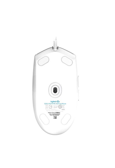 Mouse Gamer Logitech G203 LIGHTSYNC 8.000dpi RGB Blanco-4