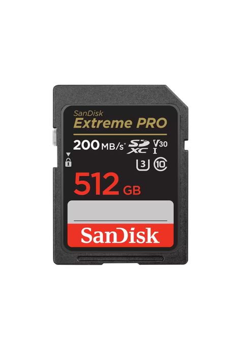 Tarjeta SanDisk Extreme PRO SDXC UHS-I 200 MB/s 512GB-0