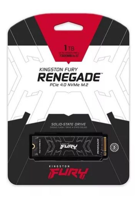 Unidad de Estado Sólido Kingston FURY Renegade 1 TB PS5-0