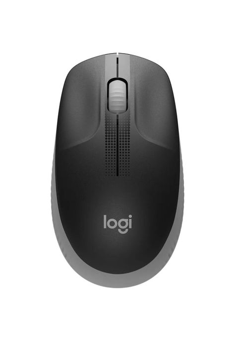 Mouse Logitech Inalámbrico M190 1000 dpi Receptor USB Gris-1