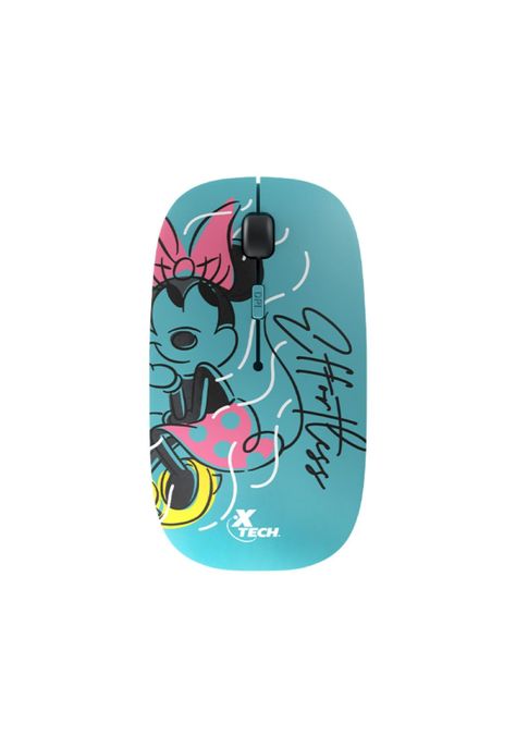 Mouse Xtech Minnie Mouse Wireless 1600dpi RF 2.4GHz-0
