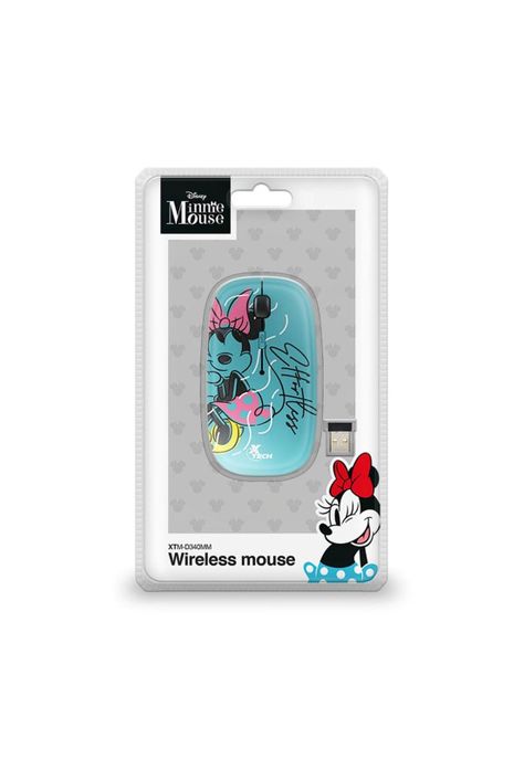 Mouse Xtech Minnie Mouse Wireless 1600dpi RF 2.4GHz-3