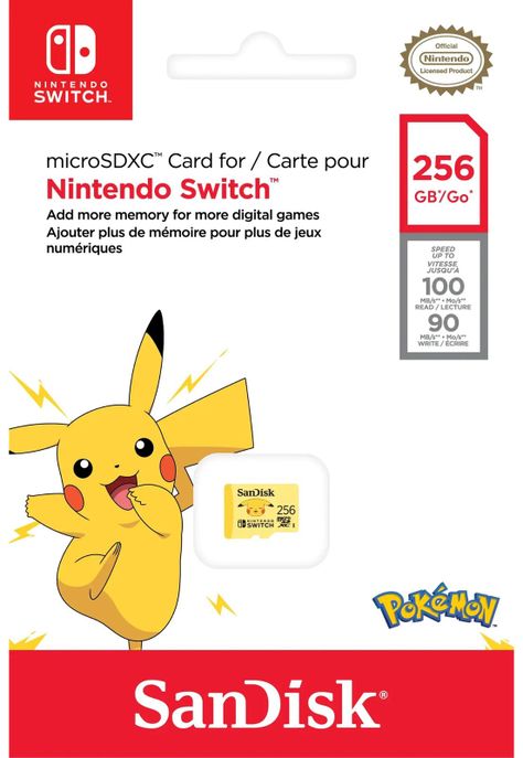 Tarjeta MicroSD SanDisk Pokémon de 256GB-3