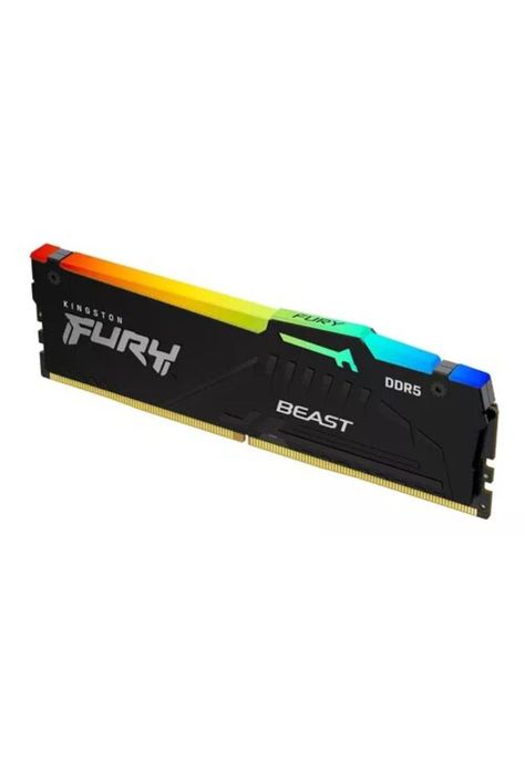 Memoria Kingston FURY Beast RGB 8GB DDR5 5600MHz CL40 Negro-1