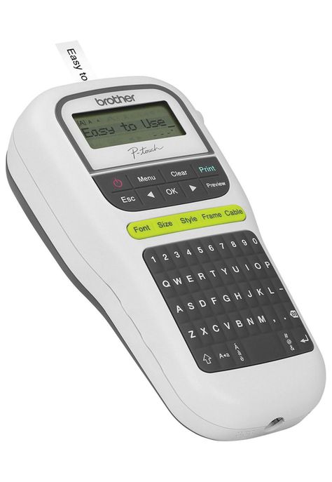 Rotulador Portátil Brother 3 fuentes 20mm/seg Visor LCD Gris-4