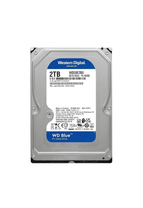 Disco Duro Western Digital Blue 2TB 3.5"7200rpm Caché 256 MB-1