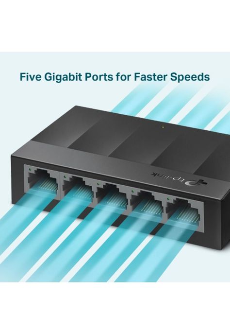 Switch TP-Link LS1005G 5 puertos RJ45 10 Gbps Auto MDI/MDIX-1