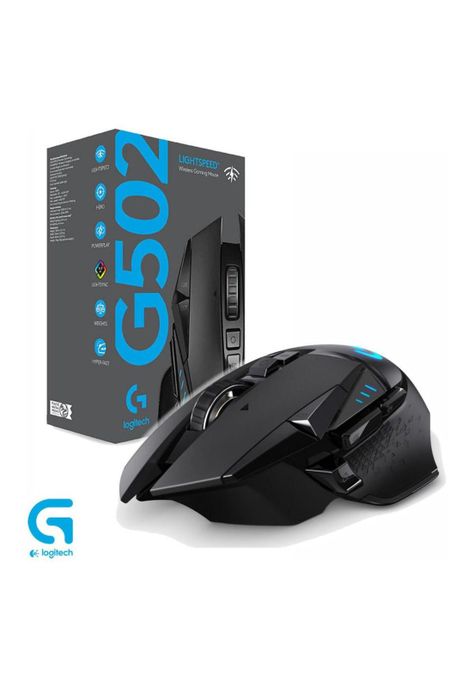 Mouse Gamer Logitech G502 Lightspeed 25600dpi RGB Negro-0