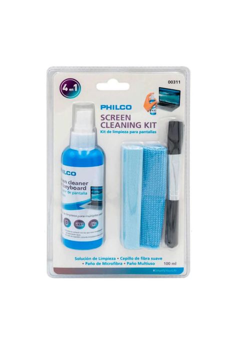 Kit Set Limpia Pantallas Liq Philco Notebook Pc 4En1 PHILCO-1