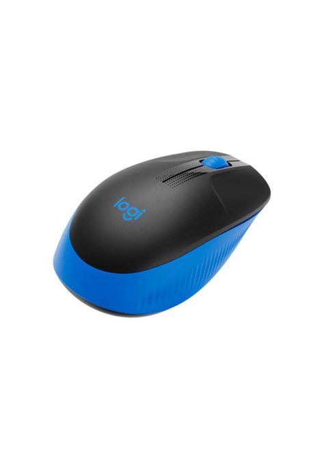 Mouse Logitech Inalámbrico M190 1000 dpi Receptor USB Azul-0
