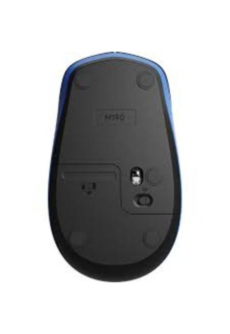 Mouse Logitech Inalámbrico M190 1000 dpi Receptor USB Azul-4
