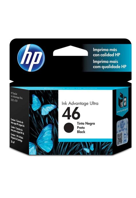 Cartucho de Tinta HP46 CZ637AL 1500 páginas Negro-0