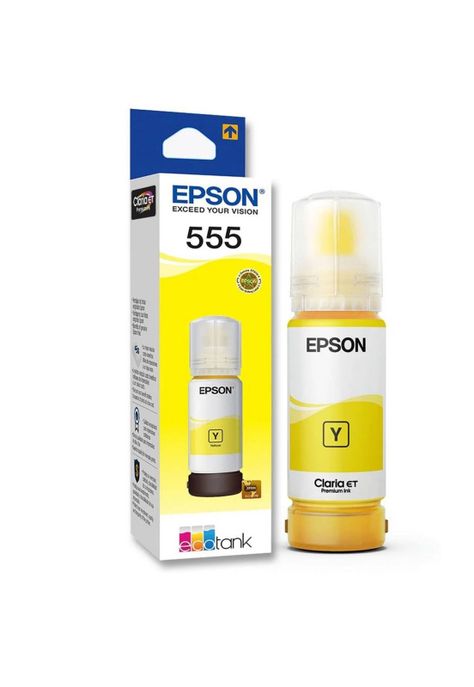 Tinta Botella Epson T555 Color Amarillo de 70ml-0