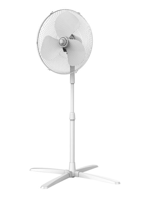 Ventilador Pedestal Kendal 16" Kf-16p 50W potencia Blanco-0