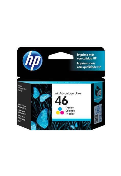Cartucho Tinta HP46 CZ638AL 750 páginas Tricolor-0