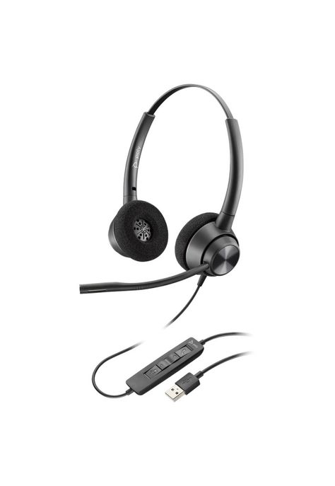 Audifono Profesional Plantronics Poly EncorePro 320 PC USB A-0