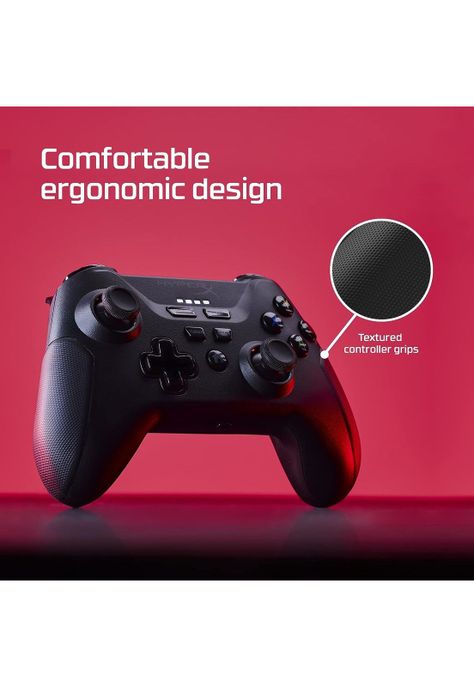 Joystick HyperX Clutch Inalámbrico BT Android Y Pc Negro-3