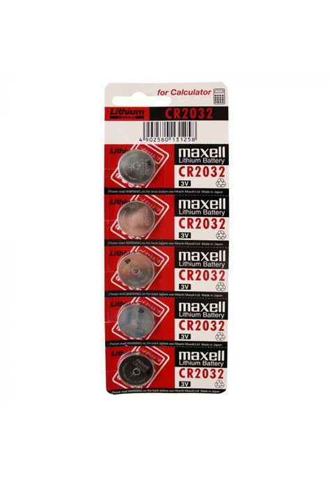 5 Pilas Maxell Cr2032 Tipo Boton Japonesa-2