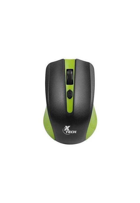 Mouse Óptico Xtech Galos Inalámbrico 4 Botones 1600dpi Verde-1