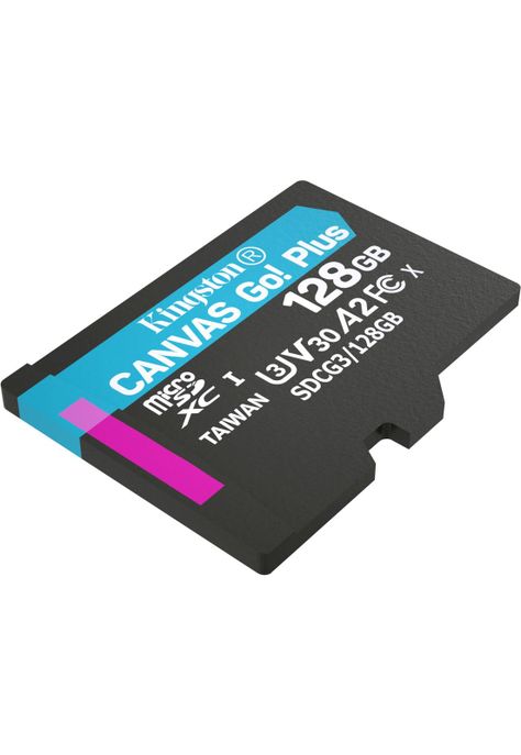 Kingston 128gb Microsd Canvas Go Plus Sdcg3/128gbsp 170/90m-0