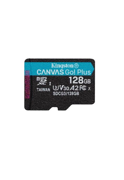 Kingston 128gb Microsd Canvas Go Plus Sdcg3/128gbsp 170/90m-2