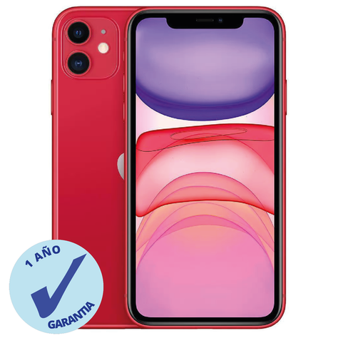 iPhone 11 64 GB Rojo - Seminuevo-1