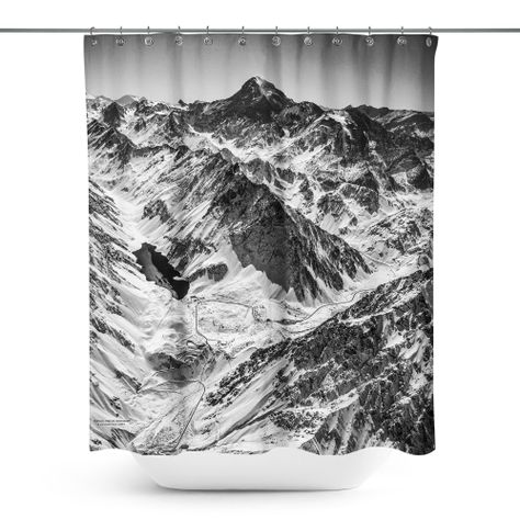 Cortina De Baño Cordillera de Los andes-0