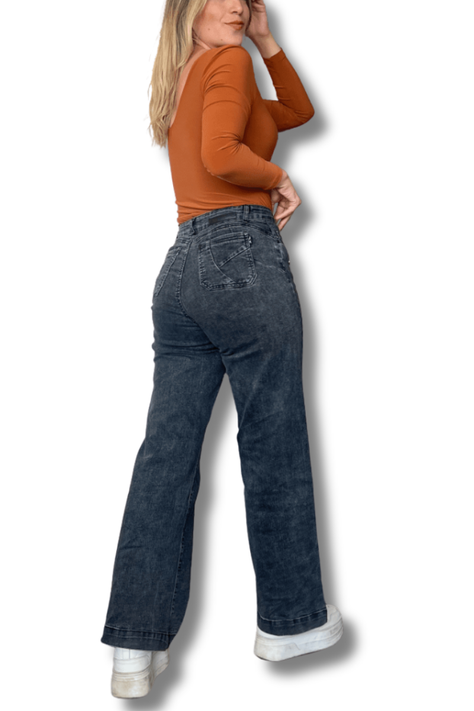 Jeans wide leg grisaceo-4