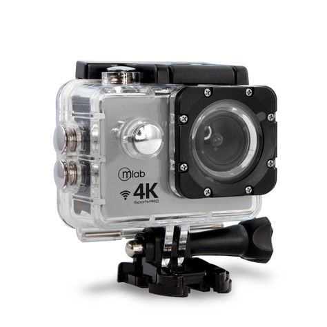 Camara Deportiva Action Cam 4k Uhd Wifi Sumergible 30 Mt-0