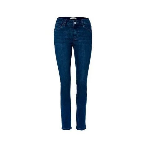 Jeans Slimfit Algodon Organico Strech Azul Mujer-0