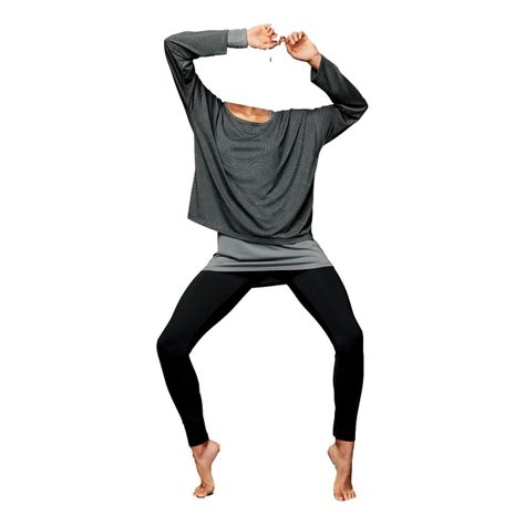 Poleras Deportivas 2 en 1 Verde Mujer Tchibo-7