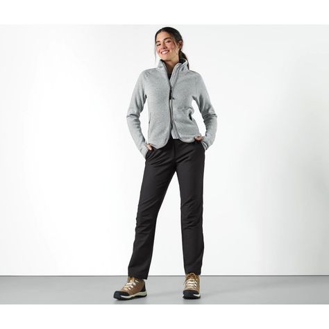 Pantalones Softshell Negro Mujer Tchibo-2