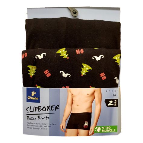 Boxer Calzoncillos Hombre Navidad Algodon Set De 2-0