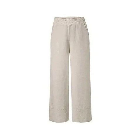 Pantalones Palazzo Mujer De Lino-1