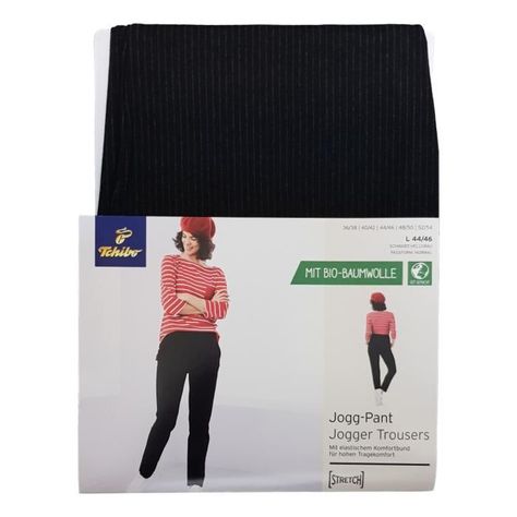 Pantalones Jogging Negro Gris Mujer-2