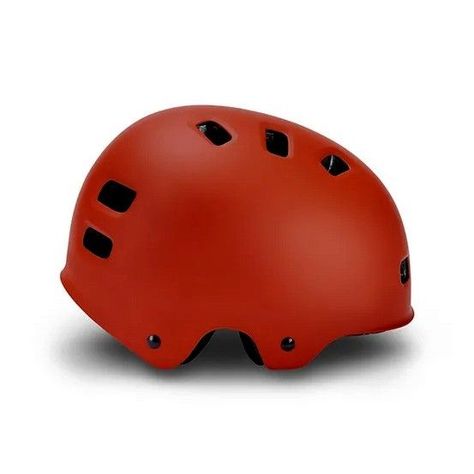 Casco De Bici Con Luz Trasera LED Naranjo Tchibo-0
